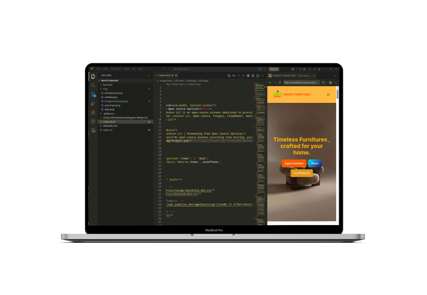 Codeer IDE Mockup